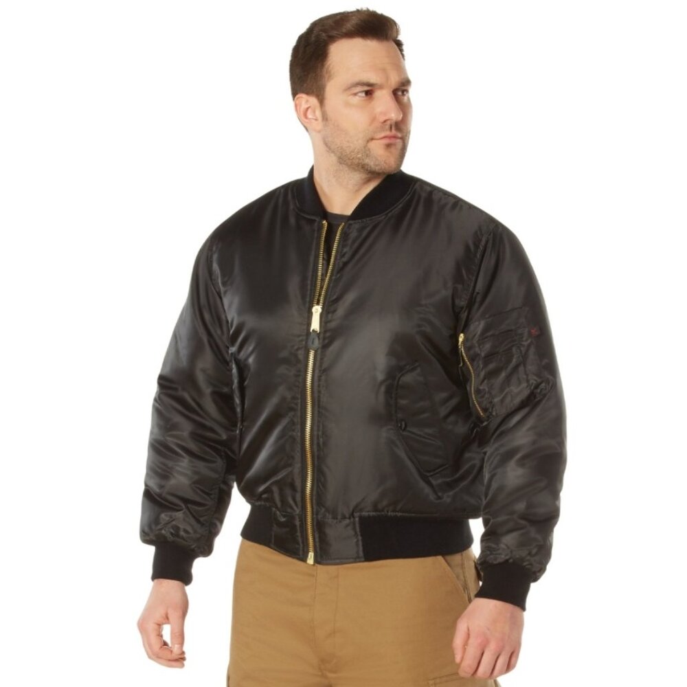 ๐๐๐๐๐พ๐ MA-1 Flight Jacket L Black